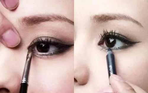 学化妆画眼线 初学化妆如何画眼线视频
