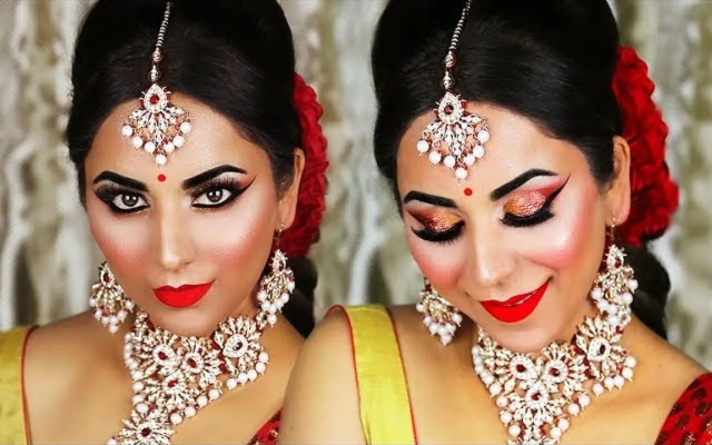 印度美容化妆学校排名 印度妆教程视频大全